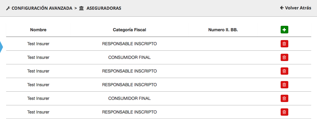 Insurer List